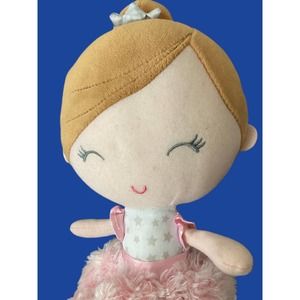 Baby Starters Plush Snuggle Buddy Baby Doll, Soft Annette Doll